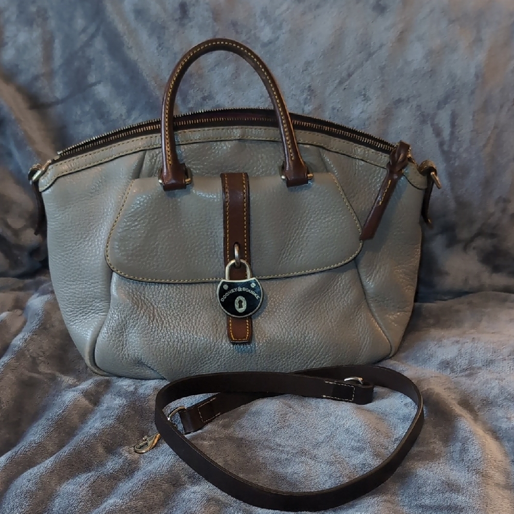 Dooney And Bourke Grey Samba Satchel